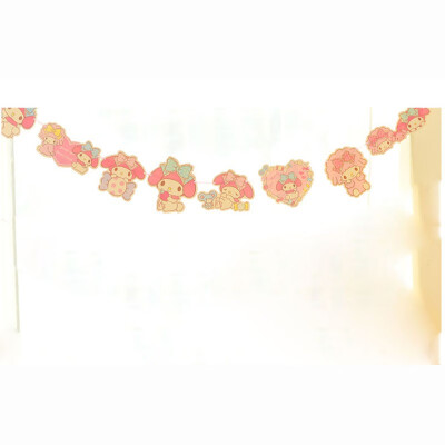 

FUNNYBUNNY Party Bunting Holiday Banner Layout Decoration Cartoon Strips