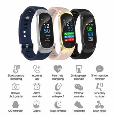 

UK Womens Lady Bluetooth Smart Watch Phone Mate For Android IOS iPhone Samsung