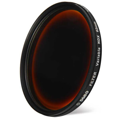 

DEBO 62mm Diameter Camera ND-X Filter Lens for Photographer Shutterbug