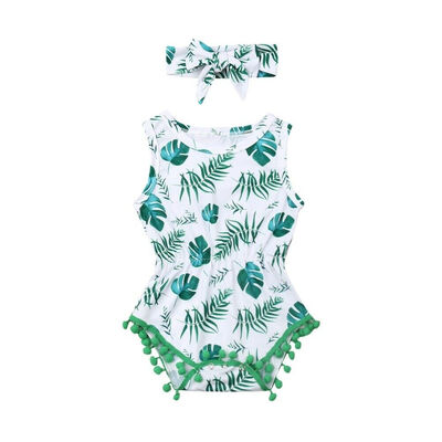 

Newborn Kid Baby Girl Floral Romper Jumpsuit Bodysuit Clothes Outfit Playsuit
