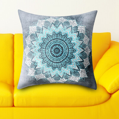 

45x45cm Square Throw Pillow Covers Datura flowers Pillow Cover Cushion Cover JY21097 Cushion Cover Letter Pillow Cover