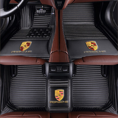 

Custom Made Car Floor Mats For Porsche All Models For 911 Boxster Cayman Panamera Cayenne Macan Car Interior