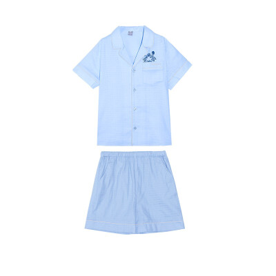 

CONYSON childrens pajamas short-sleeved suit boys gauze home service 5000