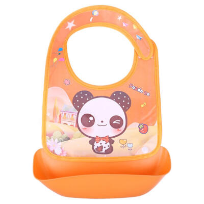 

Baby Bib Newborn Waterproof Cute Cartoon Saliva Towel Infant Feeding Apron
