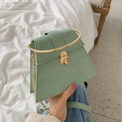 

Tailored Women Retro Alligator Vintage Leather Bags Shoulder Bag Casual Tote Handle Bags