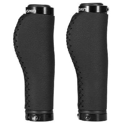 

Lixada 2PCS Bike Handlebar Grips Lock-on Cycling Grips MTB Road Bike Fiber Leather Handle Bar Grips with End Plug