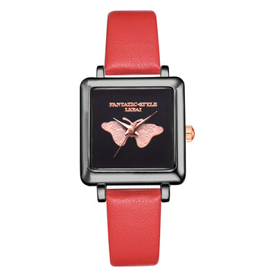 

LVPAI New Silver Butterfly Women Watches Brand Luxury Round Fashion Popular Wristwatch Female Quartz Watch Women Watch 533