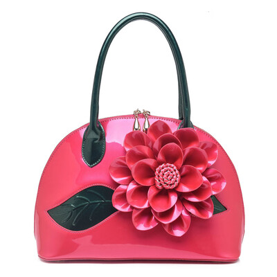 

Tailored Womens Fashion Diagonal Cross Bag Flower Shell Bag High-End Shoulder Bag