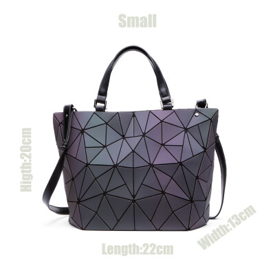 

TANGDE FLUORECENCE FOLDABLE GEOMETRIC FASHION WOMAN SHOULDER BAG