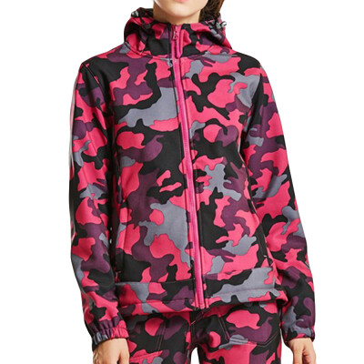 

Toponeto Womans Outdoor Camouflage Soft Shell Assault Clothing Waterproof Sports Coat