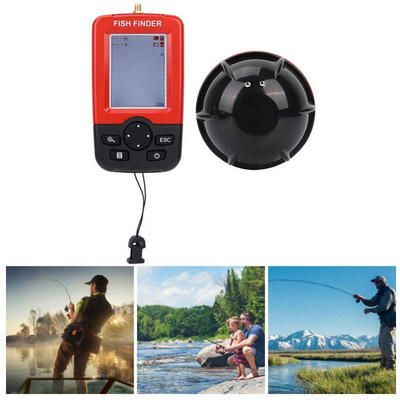 

Greensen 100M Wireless Sonar Sensor Fish Finder Echo Sounder Fishfinder Fisher Tackle Accessory