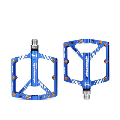

BIKEIN PRO 2pcs Mountain Bike Anti-skid Foot Pedal Ultralight Bearing Aluminum Alloy Multi-Colors Treadle Accessories of Bicycle