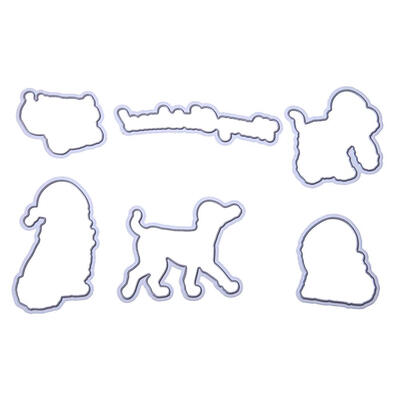 

Silicone Clear Rubber StampMetal Cutting Dies Stencil Frame Scrapbook DIY