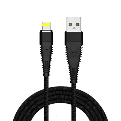 

Mzxtby Hi-Tensile USB Cable For Apple iPhone X 8 7 6 Plus 2A Fast Charger Data Cable Charge & Sync