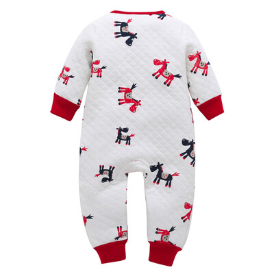 

Infant Baby Boy Girls Boys Long Sleeve Cartoon Romper Jumpsuit Outfit Clothes