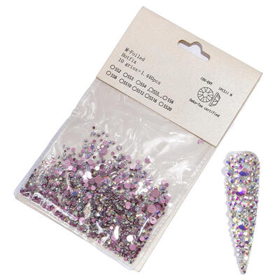 

Glitter Nail Rhinestones Crystal AB Clear Nail Stones DIY Nail Art Decor