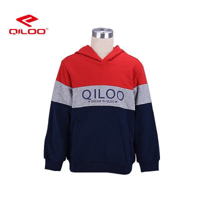 

QILOO Hooded sweater childrens sportswear simple&comfortable 11241