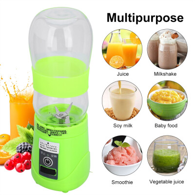 

420ml USB Electric Fruit Juicer Smoothie Maker Portable Blender Shaker BottleElectric Fruit Juicer Portable Blender