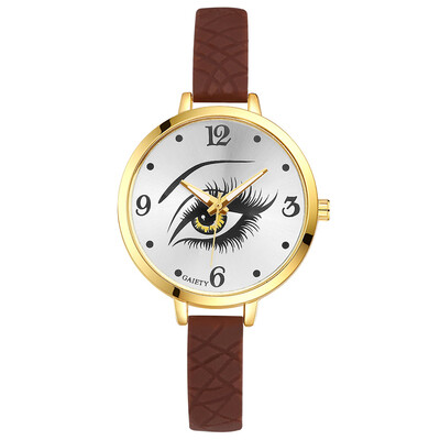 

Table ladies Geneva watch GAIETY brand fashion watch silicone strap watch