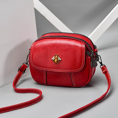 

Bag female new Korean version of the womens shoulder Messenger bag fashion temperament wild trend handbags