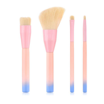 

4pcs Gradient Color Cosmetic Powder Foundation Eyeshadow Makeup Brushes Set