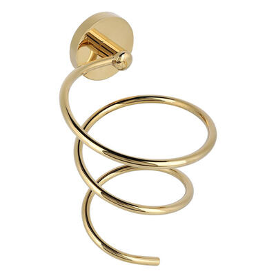 

Greensen Metal Wall Mounted Hair Dryer Holder Storage Rack Bathroom Barbershop Wall Mounted Hair Dryer Holder