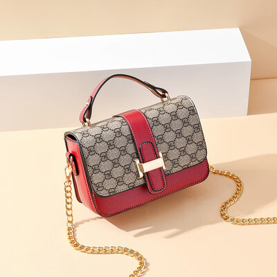 

Shangxin Womens Bag Korean Edition Chaozhou Single Shoulder Slant Bag Fashion Summer Ladies Hundred Chain Bag