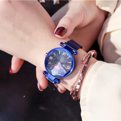 

Womens Watches 2019 Luxury Ladies Watch Starry Sky Watches For Women Fashion bayan kol saati Diamond Mirror Reloj Mujer Gifts