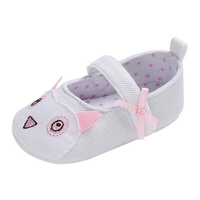 

Toddler Cute Cartoon Animal Leopard Newborn Anti-slip Baby Shoes