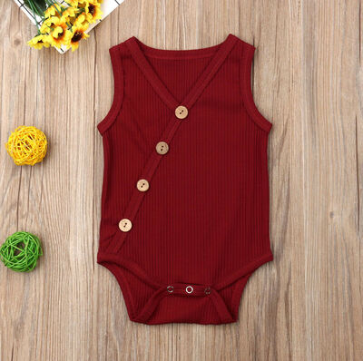 

Newborn Infant Baby Boy Girl Clothes Romper Cotton Bodysuit Jumpsuit Outfit