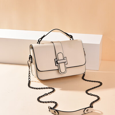

Womens fashion casual small square bag Korean version of Joker Messenger bag ladies small handbag