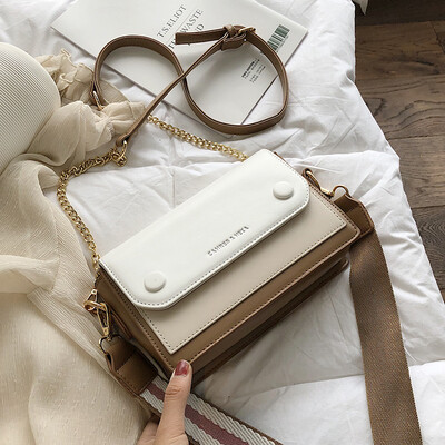 

Advanced sense bag Western style texture handbag new 2019 Korean version of the tide simple shoulder bag fashion wild Messenger bag