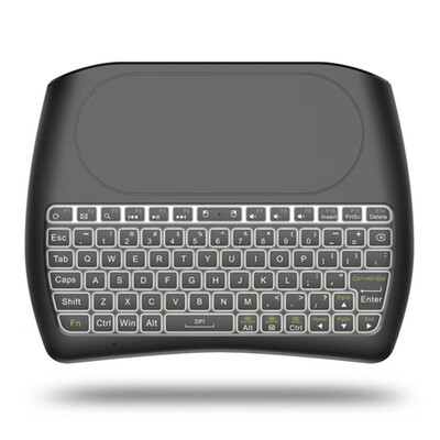 

Color backlit mini full keyboard 24G wireless with touch mouse Computer Android player smart TV remote controller touch version