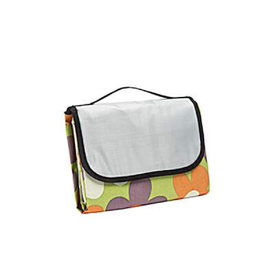 

215M 600D Oxford Cloth Water-Resistant Folding Picnic Mat Outdoor Camping Beach Blanket Portable Tour Pad Moisture Proof Spot Wh