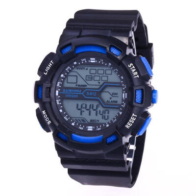 

Childrens Digital Sports Watch Fashion Multifunctional Watch With Backlit