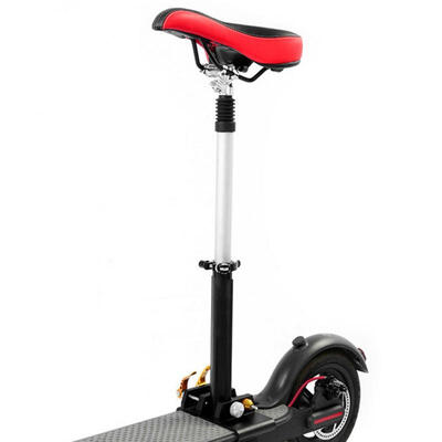 

Greensen Durable Adjustable Electric Scooter Seat Saddle For Xiaomi M365 Scooter Black Red