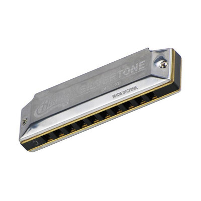 

Professional Key of Bb 10 Holes Blues Harmonica Mouthorgan Copper Harmonicas with Storage Box for Beginners Students
