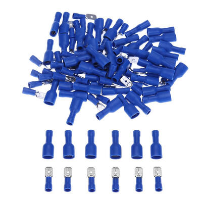 

FDFD2-250 16-14AWG MaleFemale Kit Insulated Spade Wire Connector Terminal