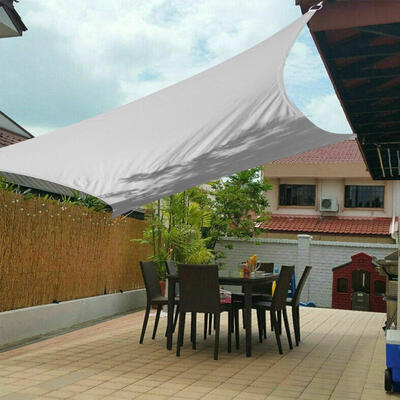 

Greensen Outdoor Sun Shade Sails Canopy Cover Net Polyester for Patio Garden 23M
