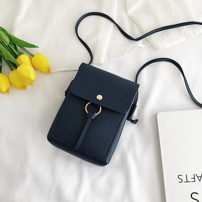 

Tailored Womens Fashion Flip Pure-Colour Cover Retro Shoulder Bag Purse Flap Bag