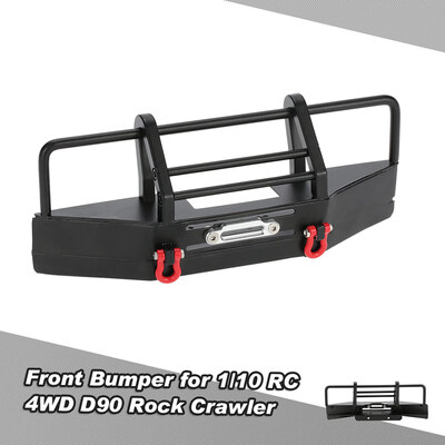 

Metal Front Bumper with Trailer Buckle for 110 RC4WD D90 Axial SCX10 RC Rock