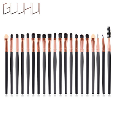 

Toponeto 20 Pcs Wood Makeup Brush EyeShadow Brush Cosmetics Blending Brush Tool