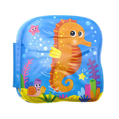 

Baby Bath Book for Toddler Mini Cartoon Seahorse Whale PVC Educational Toy