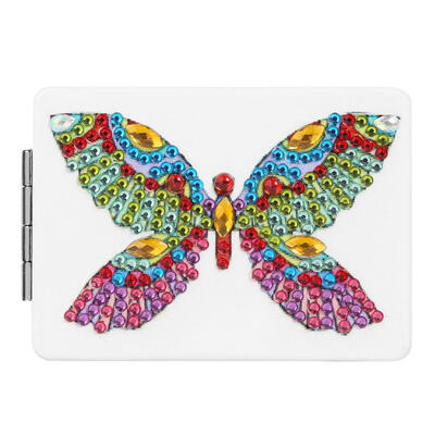 

DIY Butterfly Special Shaped Diamond Painting Ultra-thin Mini Makeup Mirror