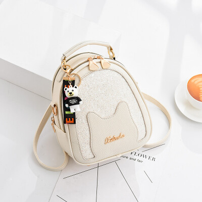 

Summer small bag Korean fashion ladies Joker shoulder Messenger bag backpack student bag tide