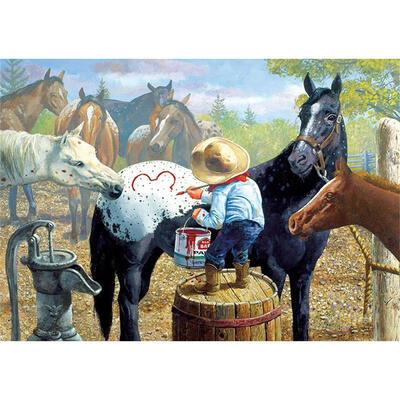 

5D DIY Full Drill Diamond Painting Horse Cross Stitch Embroidery Mosaic Kit