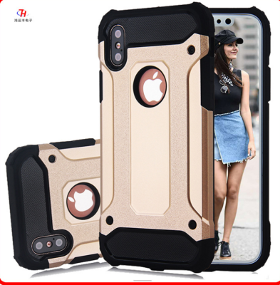 

Extraordinary steel armor iphone mobile phone case iPhone Xs Max XR diamond armor anti-fall apple phone case