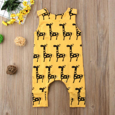 

Newborn Toddler Baby Boy Girl Summer Romper Bodysuit Jumpsuit Outfits Sunsuit