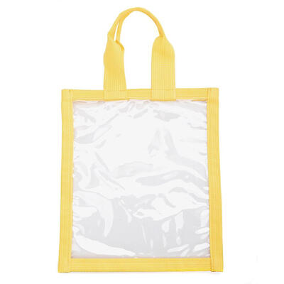 

Transparent Nylon Shopping Totes Women Shoulder Handbags PVC Top-handle Bag