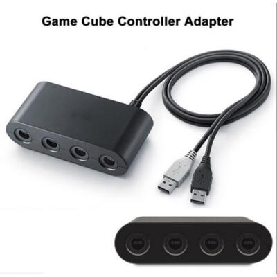 

4 Port Gamecube NGC Controller Adapter For Nintendo Wii U & Switch&PC USB